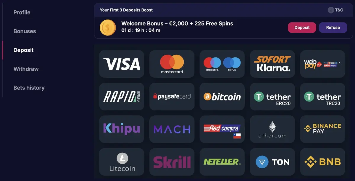 NV Casino screenshot